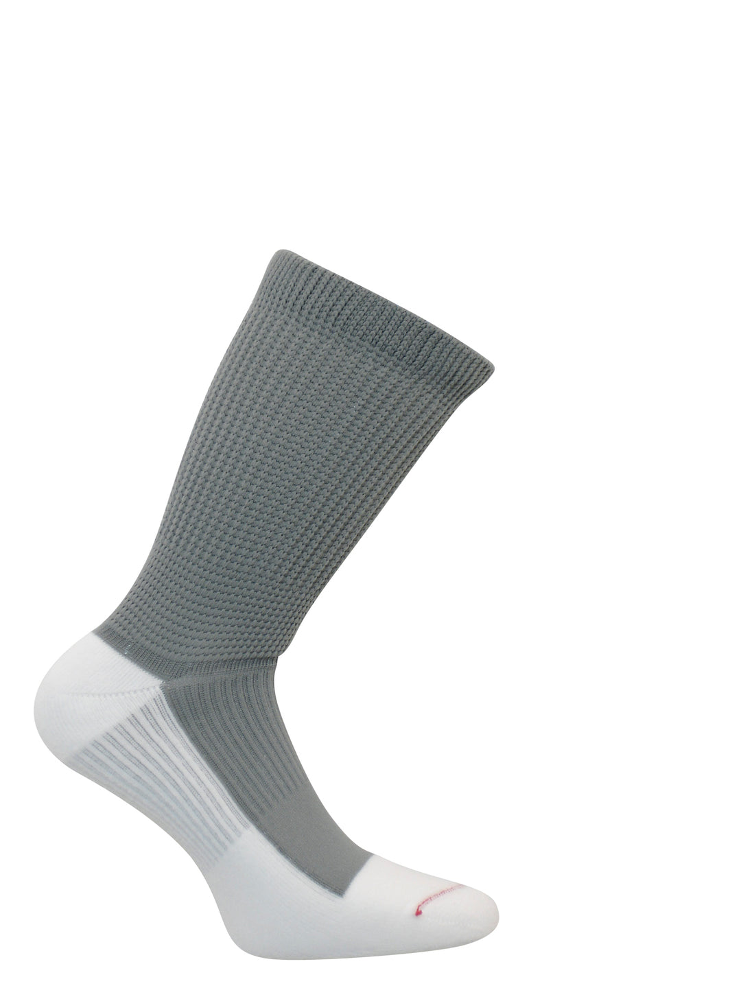 Diabetic Crew Med Weight Socks - CS0156 - Gray