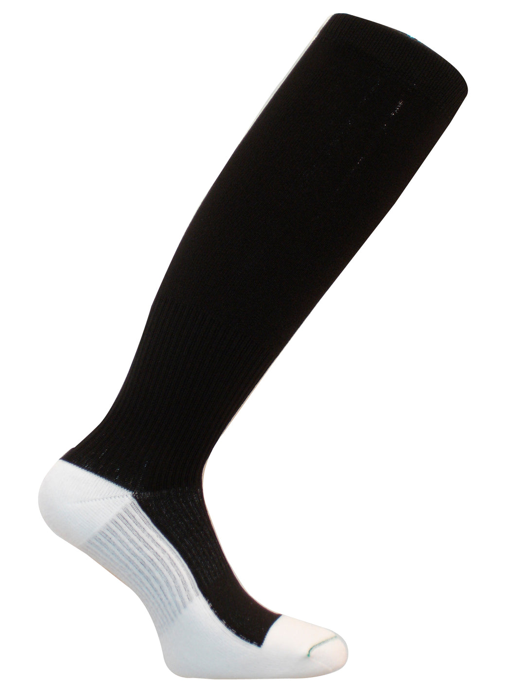Diabetic Over The Calf Light Compression Socks - CS0456 - Black