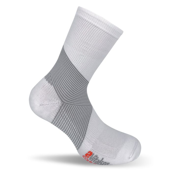 Equilibrium Medium Pad Crew-WHT-GRY-L