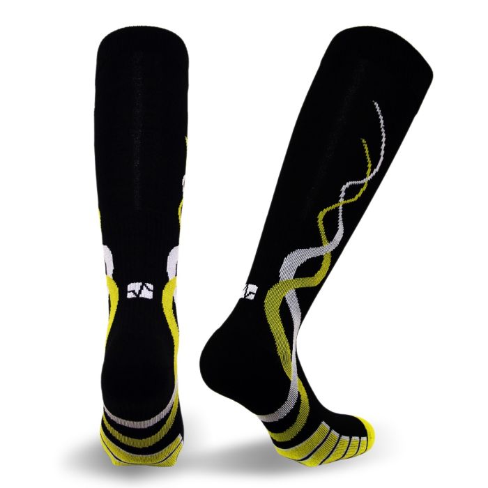 Ribbons Performance Graduated Compression-BLK-L