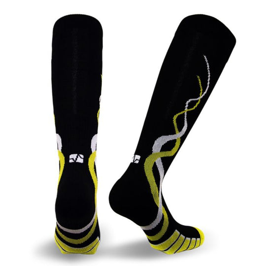 Ribbons Performance Graduated Compression-BLK-L