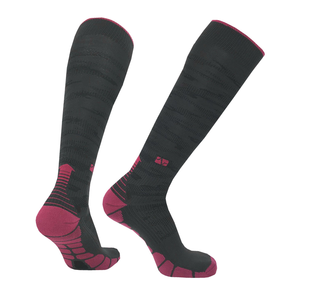 Pink Camo Compression Socks