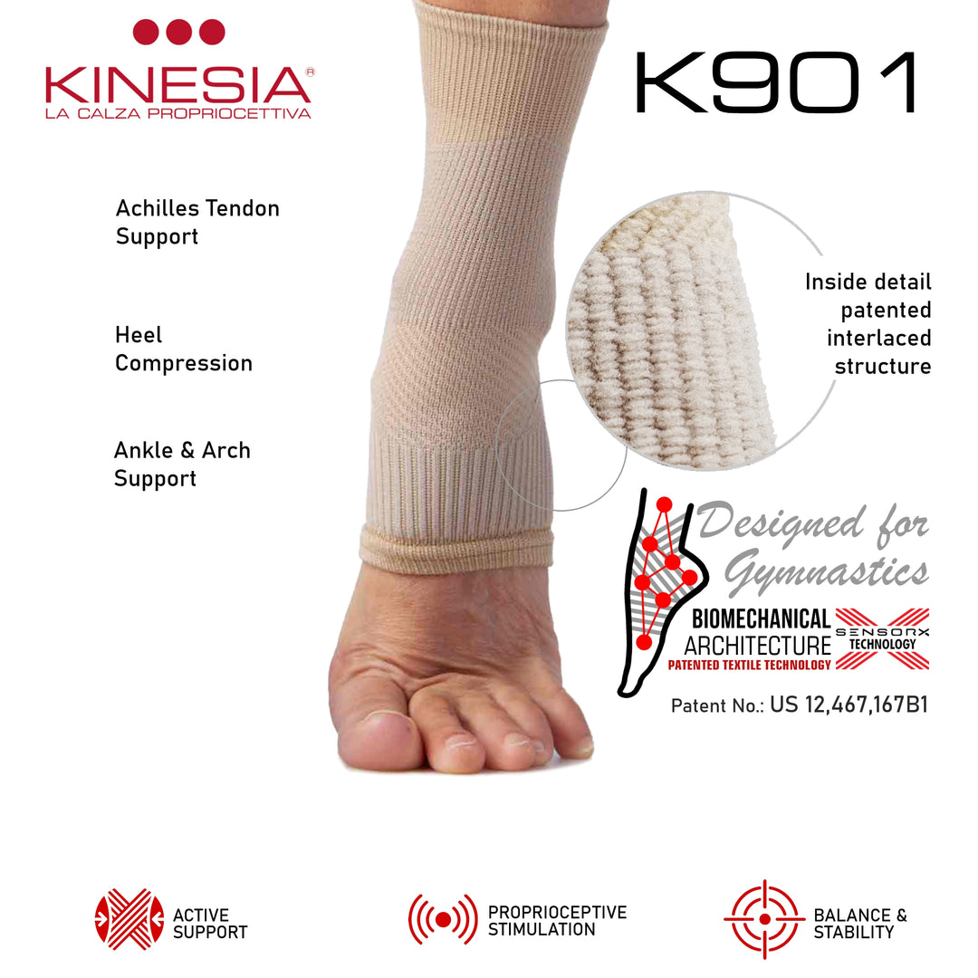 K901 KINETAPE Functional Compression Proprioceptive Ankle Support
