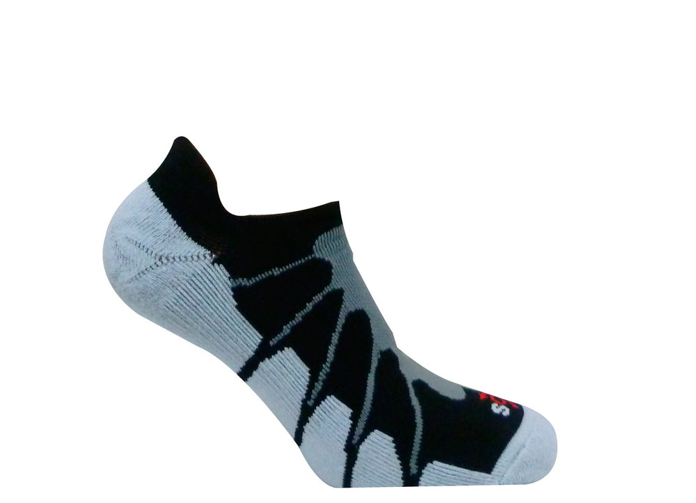 Multisport SOX No Show - SS6011 - Black and White