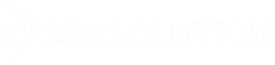 Sox Solution Logo in White.