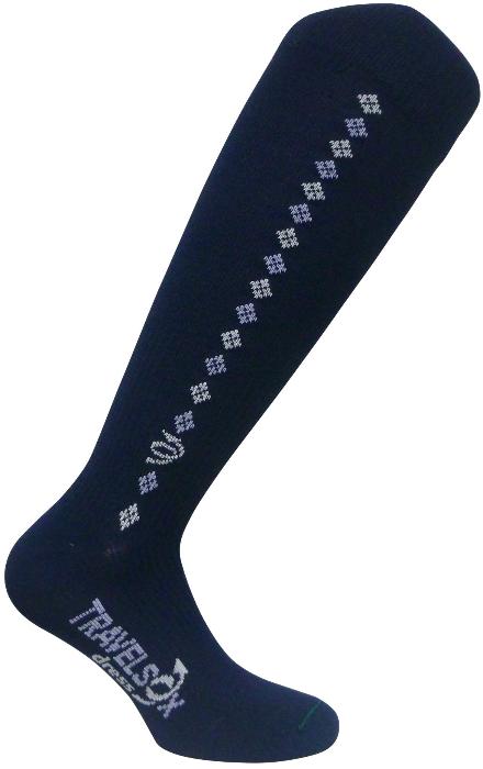 Argyle Travel Graduated Compression Socks - TS5000