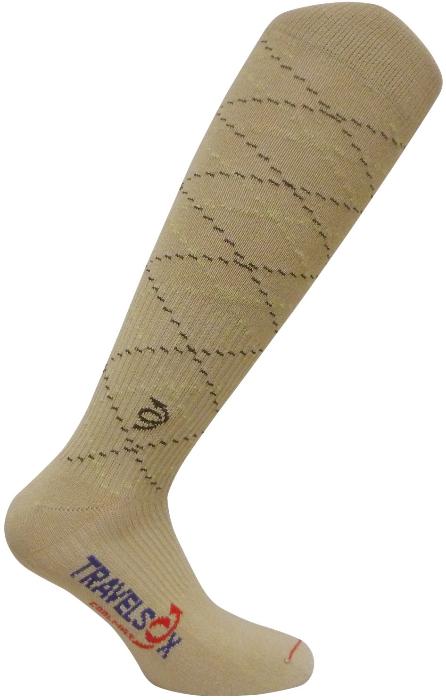 Argyle Travel Graduated Compression Socks - TS5000