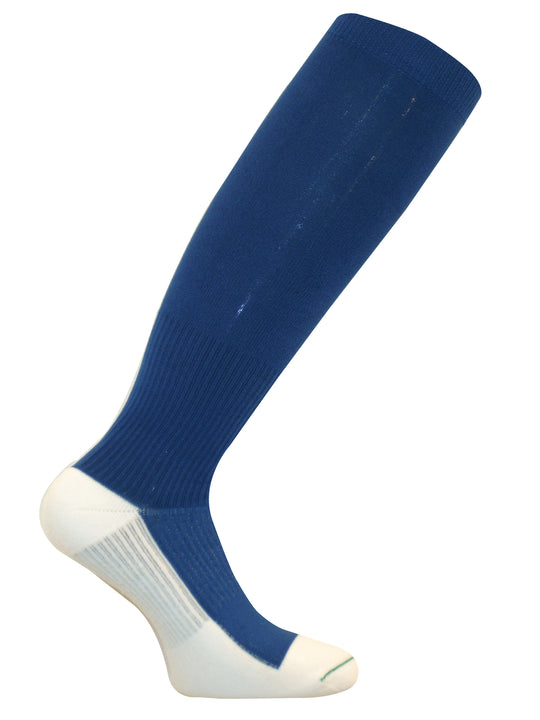 Diabetic Over The Calf Light Compression Socks - CS0456 - Blue