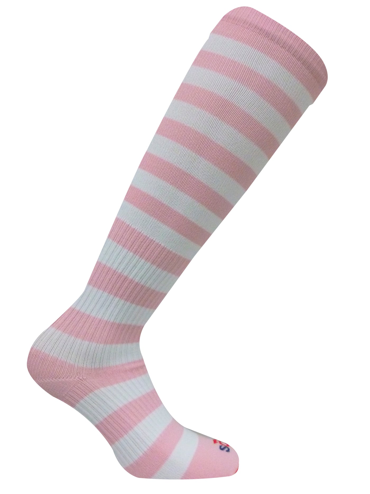Women's Maternity Vein Care Light Compression Socks - CSN7011 - Striped Pink