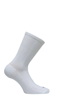 DIABETIC CREW FOOT AND ANKLE SUPPORT - SS5011 - White