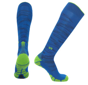 Blue Camo Compression Socks