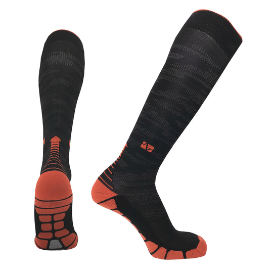 Red Camo Compression Socks